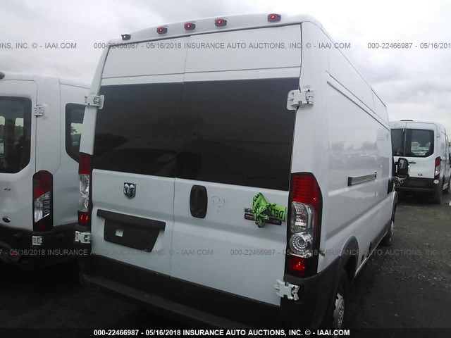 3C6TRVDG5HE546925 - 2017 RAM PROMASTER 2500 2500 HIGH WHITE photo 4