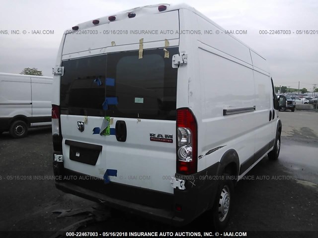 3C6TRVDG2HE526079 - 2017 RAM PROMASTER 2500 2500 HIGH WHITE photo 4