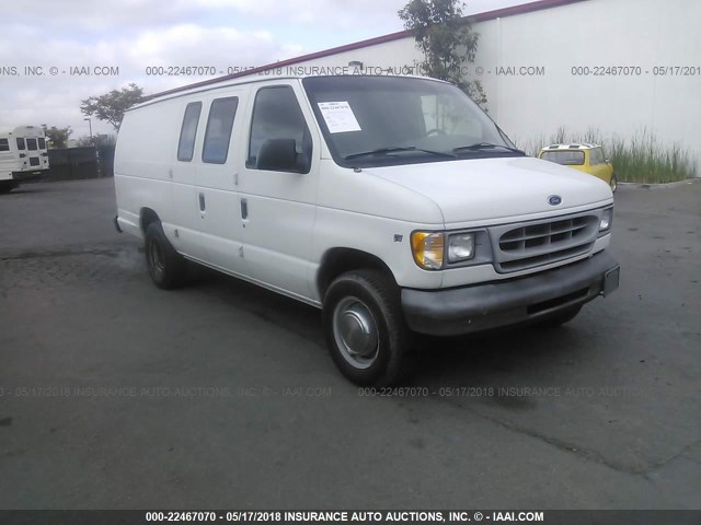 1FTPS24L8WHA72776 - 1998 FORD ECONOLINE E250 SUPER DUTY VAN WHITE photo 1