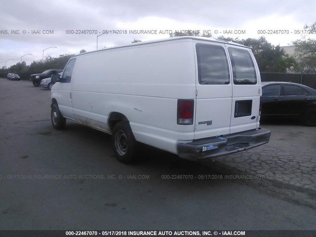 1FTPS24L8WHA72776 - 1998 FORD ECONOLINE E250 SUPER DUTY VAN WHITE photo 3