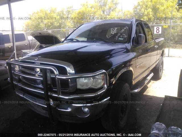 3D7KU28D73G700944 - 2003 DODGE RAM 2500 ST/SLT 黑色 照片 2