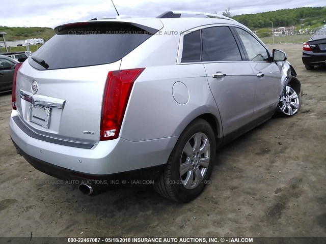 3GYFNEE37FS516153 - 2015 CADILLAC SRX LUXURY COLLECTION SILVER photo 4