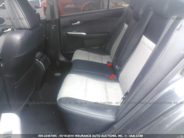 4T1BF1FK2CU611680 - 2012 TOYOTA CAMRY SE/LE/XLE 灰色 照片 8