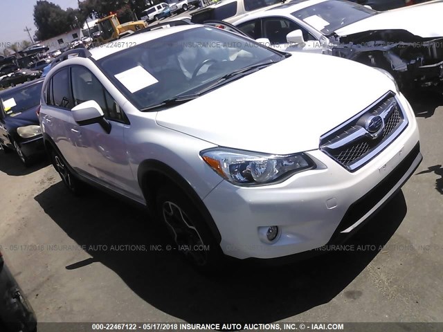 JF2GPAGCXD2870222 - 2013 SUBARU XV CROSSTREK 2.0 LIMITED WHITE photo 1