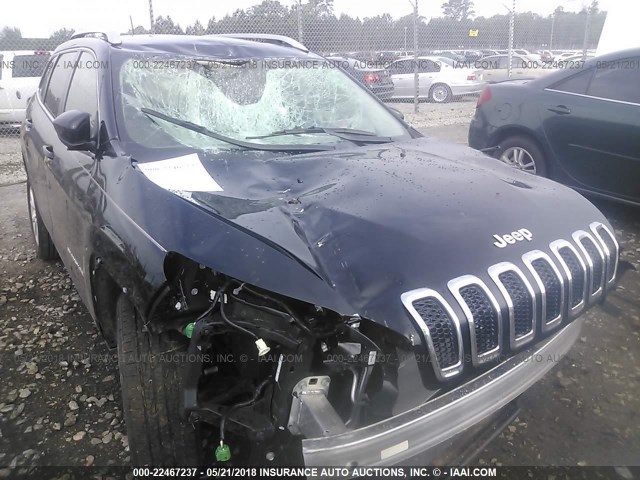 1C4PJLCB7JD531751 - 2018 JEEP CHEROKEE LATITUDE Czarny zdjęcie 6