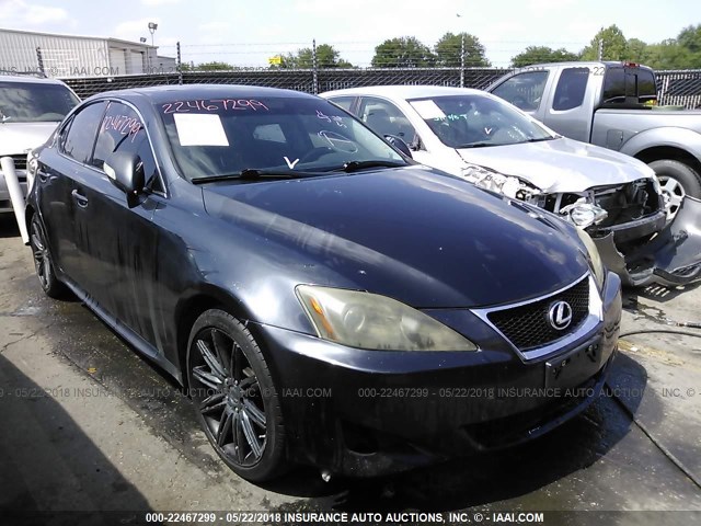 JTHBE262365003922 - 2006 LEXUS IS 350 GRAY photo 1