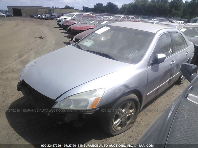 JHMCM56387C019435 - 2007 HONDA ACCORD SE SILVER photo 2