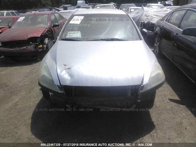 JHMCM56387C019435 - 2007 HONDA ACCORD SE SILVER photo 6