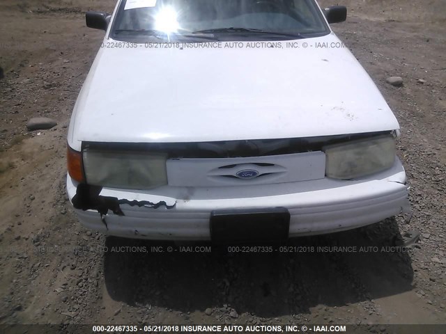 3FASP15J7SR170893 - 1995 FORD ESCORT LX/SPORT WHITE photo 6