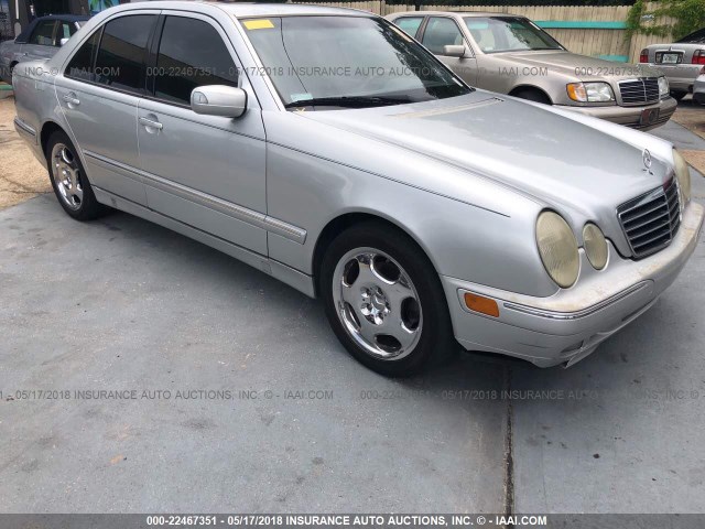 WDBJF70J32B403142 - 2002 MERCEDES-BENZ E 430 SILVER photo 1