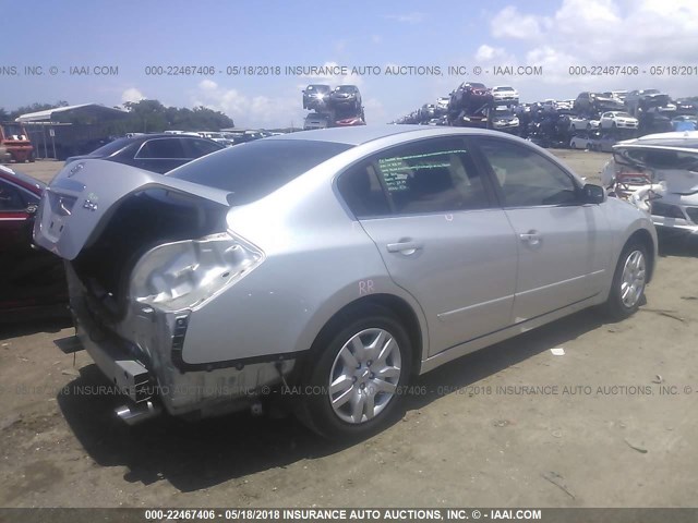 1N4AL21E39C144306 - 2009 NISSAN ALTIMA 2.5/2.5S SILVER photo 4