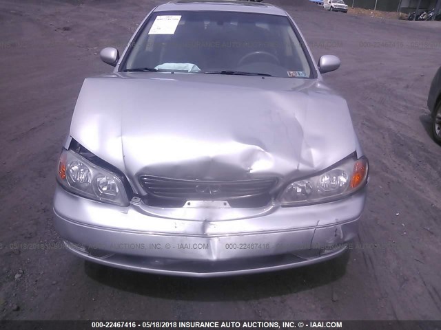 JNKDA31A83T106642 - 2003 INFINITI I35 SILVER photo 6