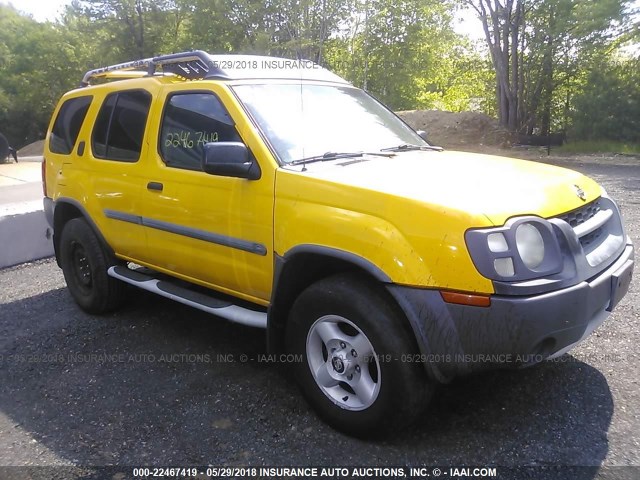 5N1ED28Y72C552754 - 2002 NISSAN XTERRA XE/SE YELLOW photo 1