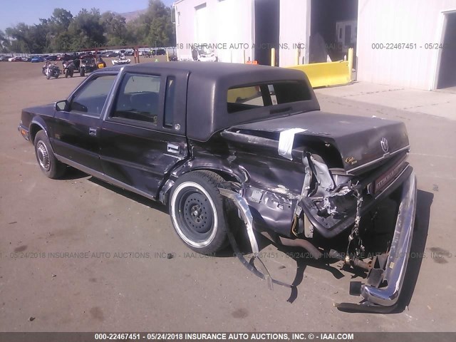 1C3XY56R1LD826772 - 1990 CHRYSLER IMPERIAL MAROON photo 3