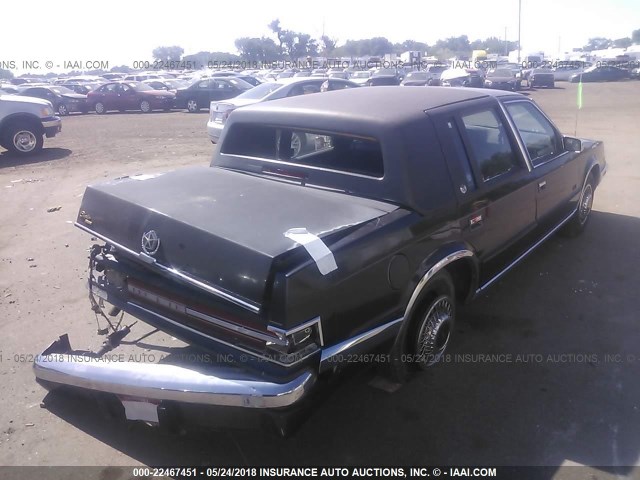 1C3XY56R1LD826772 - 1990 CHRYSLER IMPERIAL MAROON photo 4