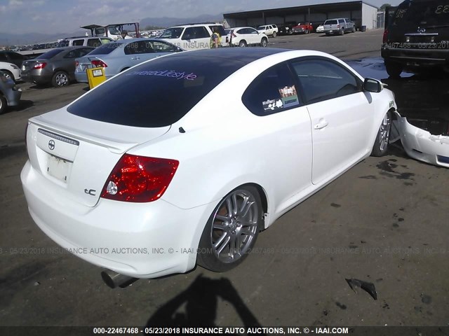 JTKDE177160114179 - 2006 TOYOTA SCION TC 白色 照片 4