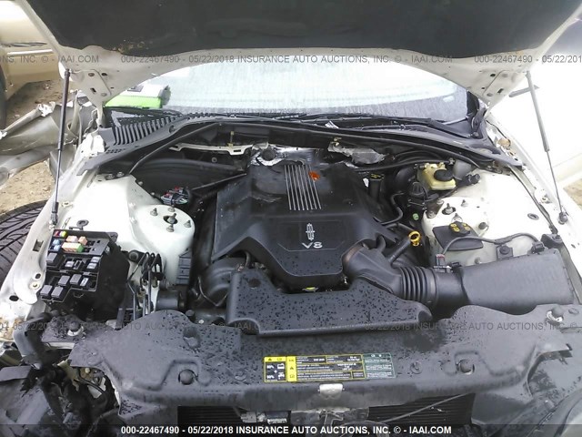 1LNHM87A84Y613233 - 2004 LINCOLN LS 白色 照片 10
