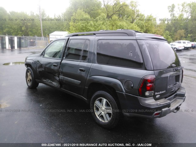 1GNES16S346222430 - 2004 CHEVROLET TRAILBLAZER EXT LS/EXT LT GRAY photo 3