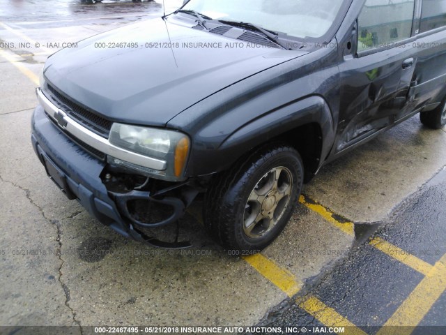 1GNES16S346222430 - 2004 CHEVROLET TRAILBLAZER EXT LS/EXT LT GRAY photo 6