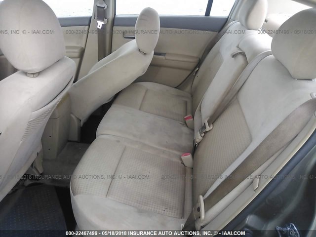 3N1AB61E37L699944 - 2007 NISSAN SENTRA 2.0/2.0S/2.0SL GRAY photo 8