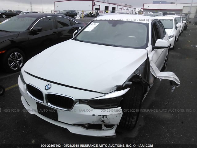 WBA3B1C55EP679831 - 2014 BMW 320 I WHITE photo 2