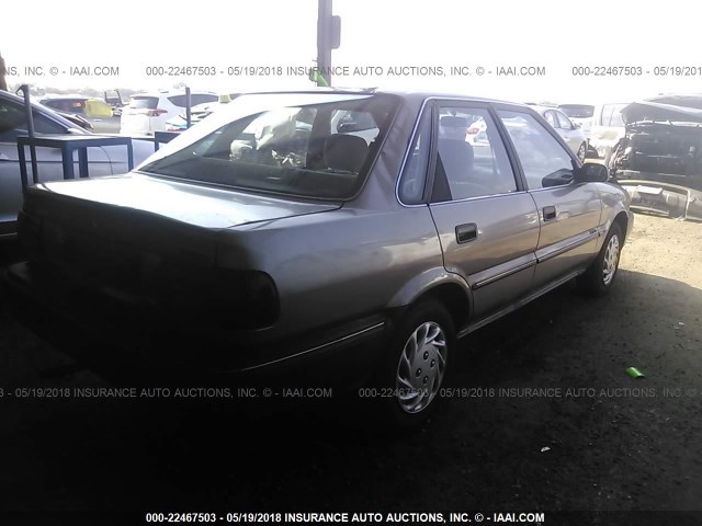 1Y1SK5164LZ077548 - 1990 GEO PRIZM LSI TAN photo 4