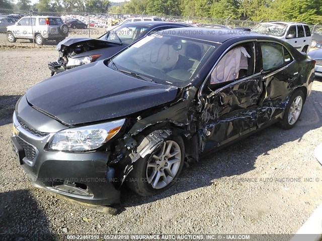 1G11C5SL4FF328794 - 2015 CHEVROLET MALIBU 1LT 灰色 照片 2