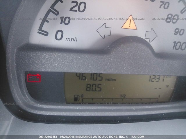 WMEEJ31X39K277860 - 2009 SMART FORTWO PURE/PASSION BLUE photo 7