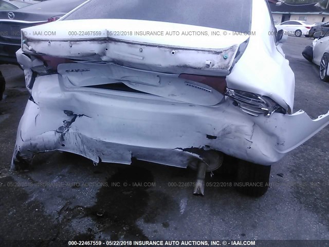 JHMFA36259S010850 - 2009 HONDA CIVIC HYBRID WHITE photo 6