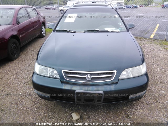 19UYA2252VL001890 - 1997 ACURA 3.0CL GREEN photo 6