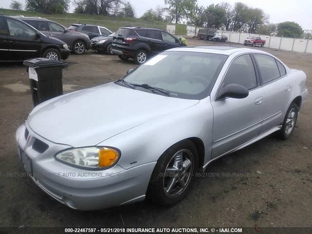 1G2NF52E74M553886 - 2004 PONTIAC GRAND AM SE1 SILVER photo 2