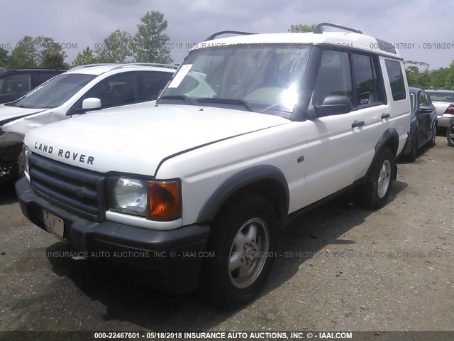 SALTL12401A708845 - 2001 LAND ROVER DISCOVERY II SD WHITE photo 2