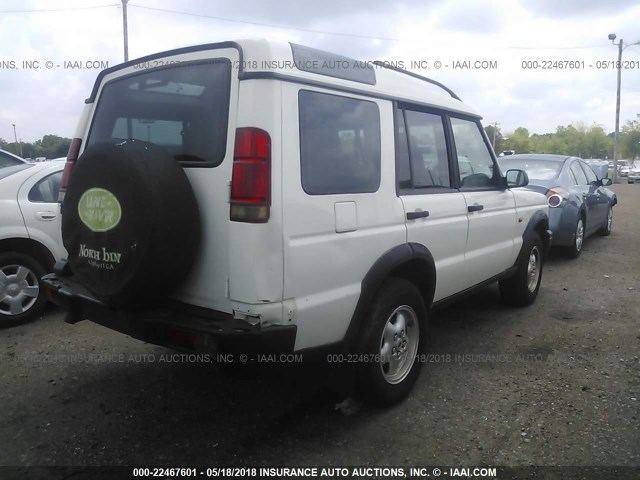 SALTL12401A708845 - 2001 LAND ROVER DISCOVERY II SD WHITE photo 4