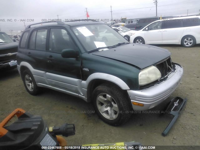 JS3TD62VXY4118933 - 2000 SUZUKI GRAND VITARA JLX/LIMITED/JX GREEN photo 1