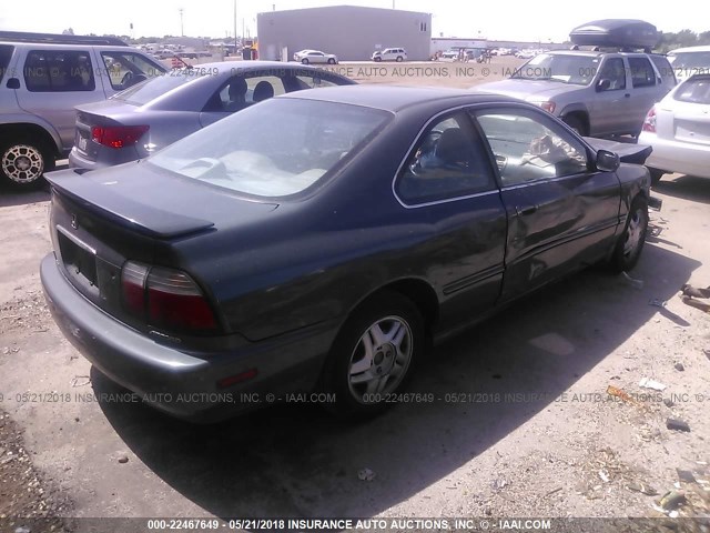 1HGCD7269VA008192 - 1997 HONDA ACCORD EX/EX-R GREEN photo 4