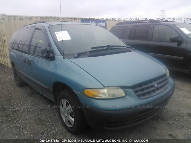 1P4GP44G0WB611695 - 1998 PLYMOUTH GRAND VOYAGER SE/EXPRESSO BLUE photo 1