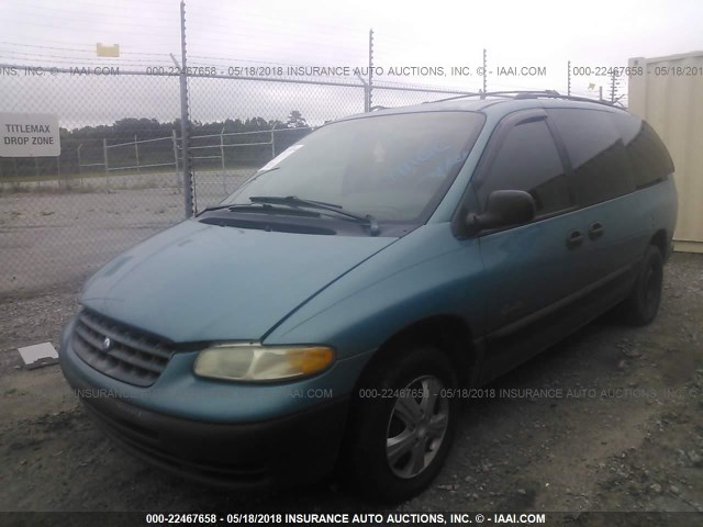 1P4GP44G0WB611695 - 1998 PLYMOUTH GRAND VOYAGER SE/EXPRESSO BLUE photo 2