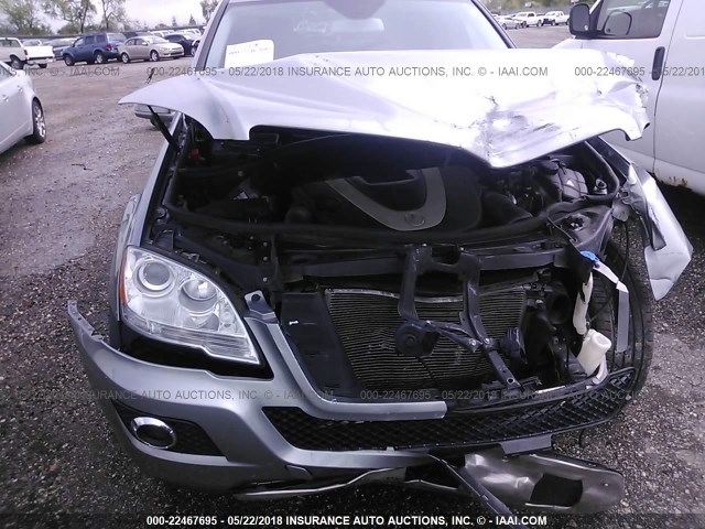 4JGBB8GB8BA759139 - 2011 MERCEDES-BENZ ML 350 4MATIC SILVER photo 6