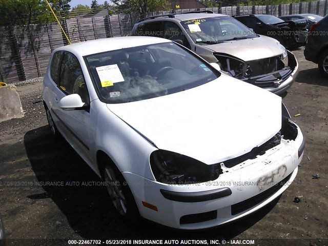 WVWBB71K58W274086 - 2008 VOLKSWAGEN RABBIT WHITE photo 1