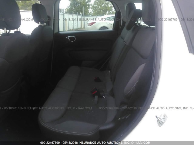 ZFBCFADH6EZ009048 - 2014 FIAT 500L TREKKING WHITE photo 8