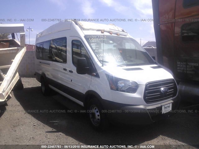 1FBVU4XM5HKB35716 - 2017 FORD TRANSIT T-350 HD WHITE photo 1