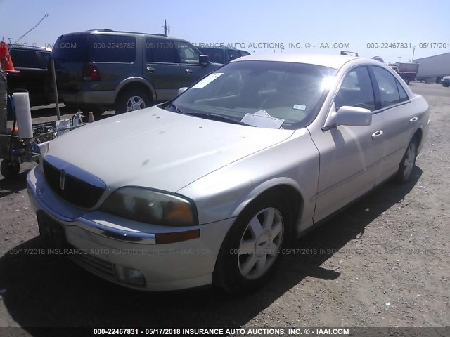 1LNHM87A52Y660118 - 2002 LINCOLN LS TAN photo 2
