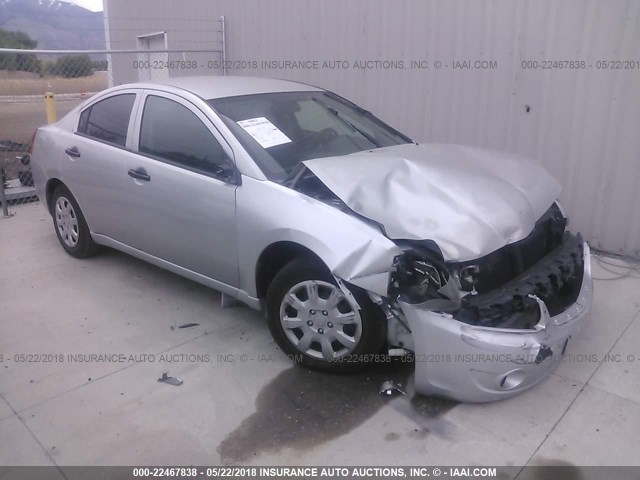 4A3AB26F27E026647 - 2007 MITSUBISHI GALANT DE SILVER photo 1