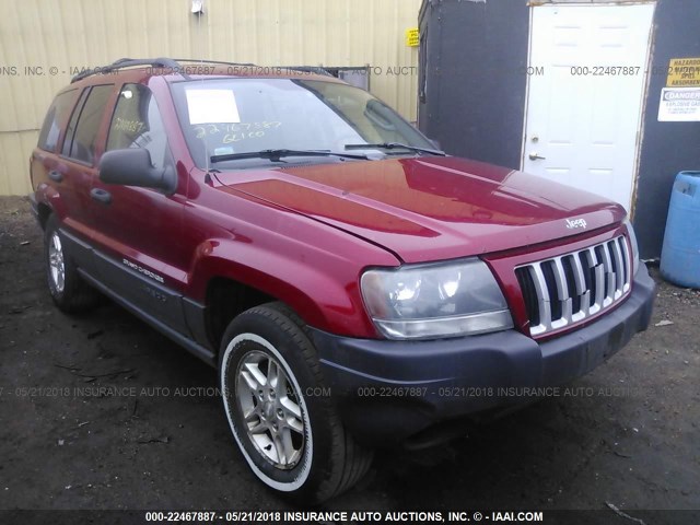 1J4GW48S04C429924 - 2004 JEEP GRAND CHEROKEE LAREDO/COLUMBIA/FREEDOM 红色 照片 1