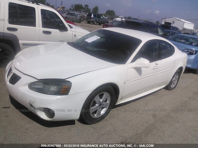 2G2WP552261264674 - 2006 PONTIAC GRAND PRIX WHITE photo 2