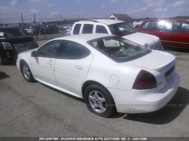 2G2WP552261264674 - 2006 PONTIAC GRAND PRIX WHITE photo 3