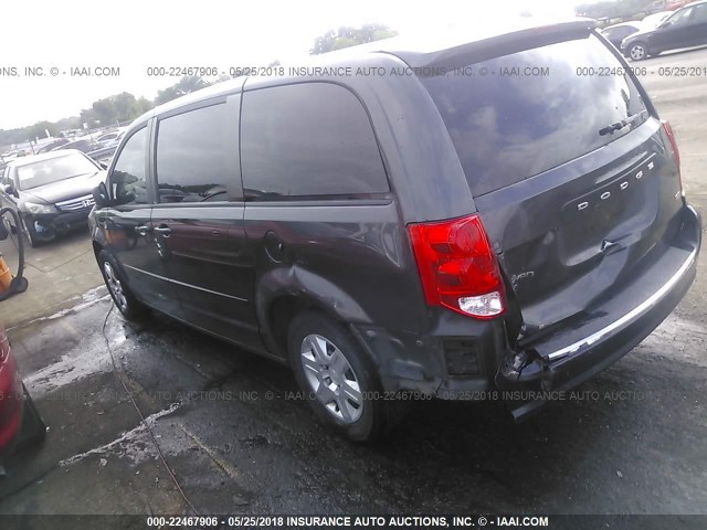 2D4RN4DG2BR618584 - 2011 DODGE GRAND CARAVAN EXPRESS GRAY photo 3