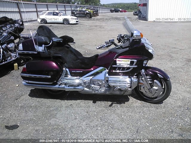 1HFSC47H08A713415 - 2008 HONDA GL1800 MAROON photo 5