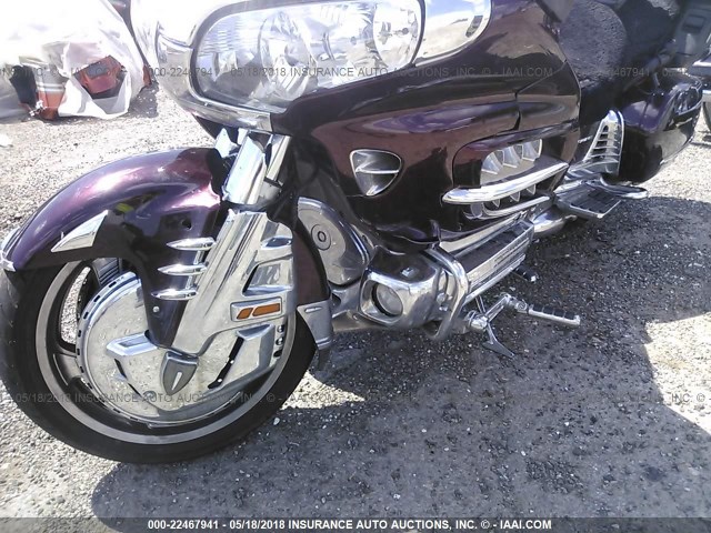 1HFSC47H08A713415 - 2008 HONDA GL1800 MAROON photo 6