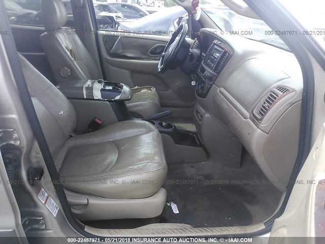 4F2CU09102KM28736 - 2002 MAZDA TRIBUTE LX/ES GOLD photo 5